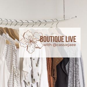 🤎🥥 🌺 BOUTIQUE LIVE SHOW W/ @CASSIEJAEE 🌺🥥🤎 NWT, QUALITY BRANDS, & CLOSET STAPLES